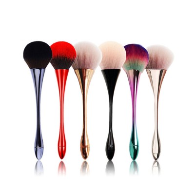 1-7-9 cheap private label purple colourful synthetic single makeup brush